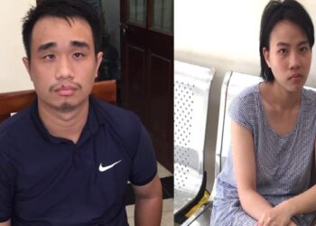 Tạm giữ hình sự cặp vợ chồng hành hạ bé gái 1 tuổi ở Hà Nội