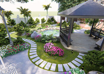 45+ Mẫu sân vườn biệt thự xuất sắc nhất năm 2022