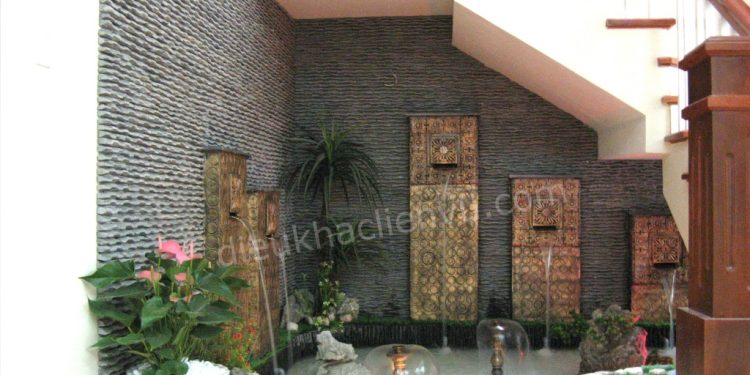 Thiết kế tiểu cảnh gầm thang đẹp