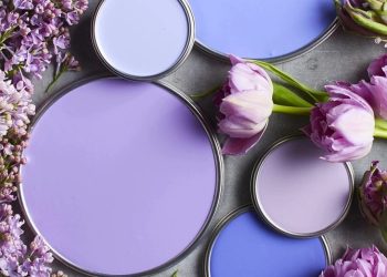 7 cách trang hoàng nhà cửa với tông màu tím dừa cạn của năm 2022