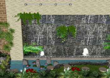 Tiểu cảnh giếng trời nhà ống- Giải pháp tối ưu cho nhà ống- nhà phố