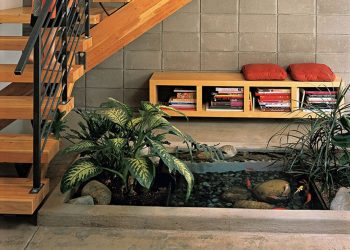 Chiêm ngưỡng 10 mẫu thiết kế thi công tiểu cảnh gầm cầu thang đẹp