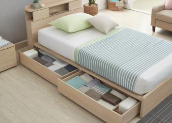 Những mẹo tận dụng không gian dưới gầm giường