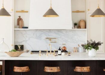 Một số ý tưởng đèn trần giúp tạo điểm nhấn cho căn bếp