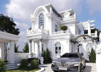 Gợi ý 20 mẫu nhà phố 2 tầng tân cổ điển đẹp nhất 2022