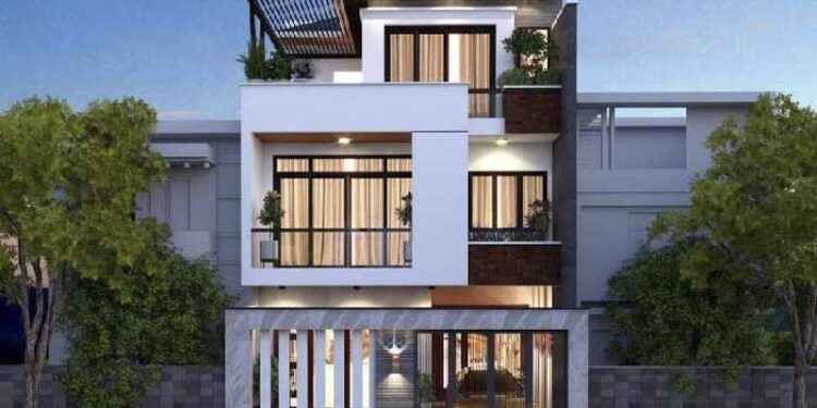 20+ mẫu nhà phố 7×14 đẹp, độc đáo được yêu thích nhất 2022