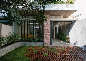 Sân vườn biệt thự xanh mướt đẹp như mơ tại Sài Gòn