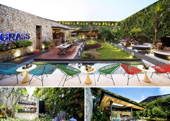 Sân vườn tiểu cảnh quán Cafe đẹp