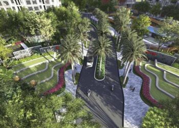 Mẫu thiết kế cảnh quan chung cư đẹp