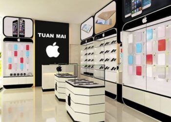 Top 20+ mẫu thiết kế cửa hàng phụ kiện điện thoại hot nhất năm 2022