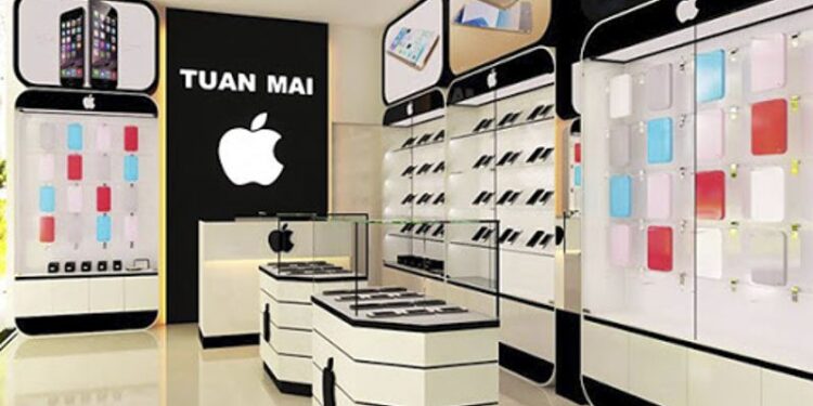 Top 20+ mẫu thiết kế cửa hàng phụ kiện điện thoại hot nhất năm 2022