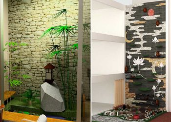 Mẫu tranh đá trong nhà | Thiết kế tranh đá trong nhà