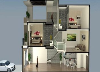 Top 20+ Thiết kế nhà lệch tầng 5x16m đẹp, độc đáo