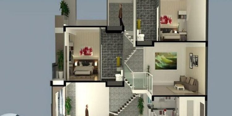 Top 20+ Thiết kế nhà lệch tầng 5x16m đẹp, độc đáo