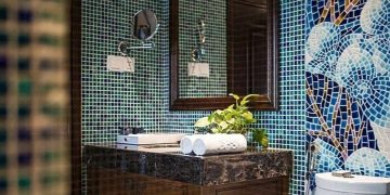 Gốm Mosaic sang chảnh, đa năng trong thiết kế nội thất